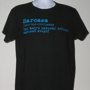 MENS URBAN PIPELINE TEE W/BLUE PRINT, LARGE, NEW